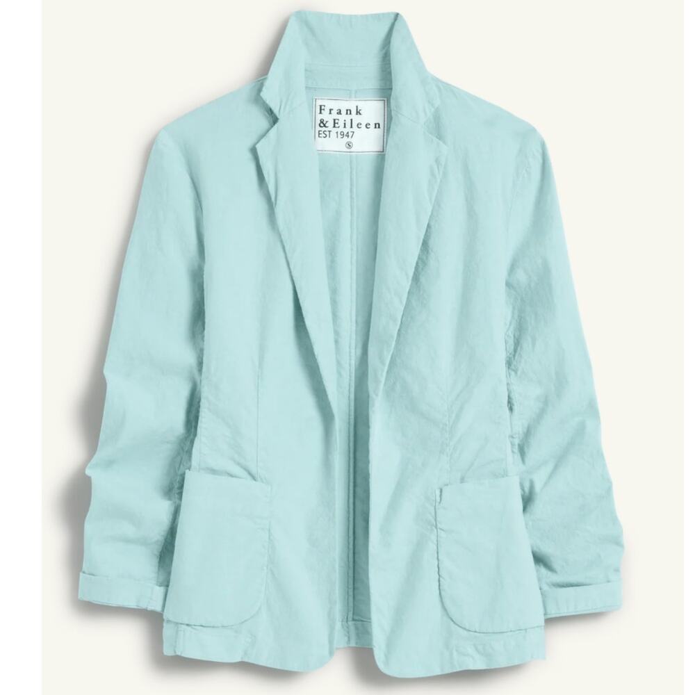 Frank & Eileen Dublin Italian Performance Linen Blazer Seafoam‎ Size XL Sold Out